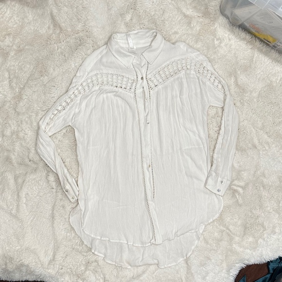 Rush Button Down Knit Long Sleeve Shirt - Picture 1 of 2